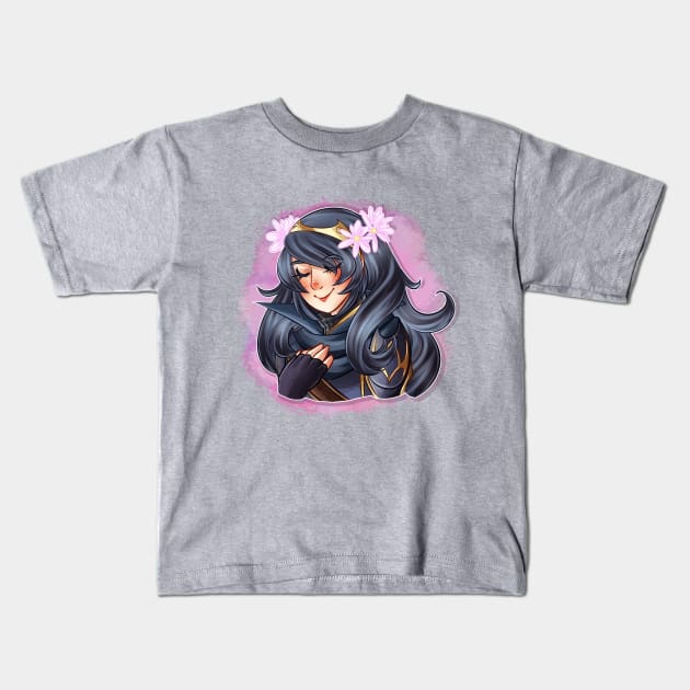 Flower Princess Lucina Kids T-Shirt by lythweird